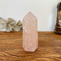 Ponta de quartzo rosa - comprar online