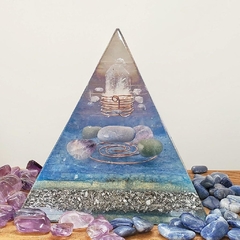 Orgonite Universo azul