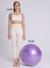 Bola de pilates bola suiça bola de yoga para gestantes bola de pilates 65cm e 55cm roxa acompanha inflador na internet