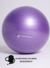 Bola de pilates bola suiça bola de yoga para gestantes bola de pilates 65cm e 55cm roxa acompanha inflador - comprar online