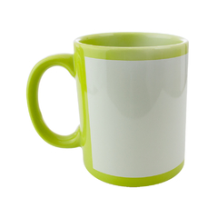 Caneca com Tarja Nacional Verde