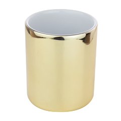 Caneca Cromada Live Dourado - comprar online