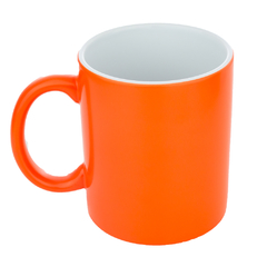 Caneca Fluorescente Laranja