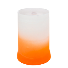 Caneca de Acrílico Gel Degradê Laranja 450ml - comprar online