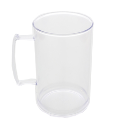 Caneca de Acrílico Cristal 350ml