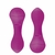 Estimulador Vibrador de Casal Clitoriano Ponto G 10 Vibrações Recarregável em Silicone 13cm x 11cm - Sex Shop Campinas Portal do Prazer E Moda Intima