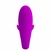 Imagem do Vibrador Casal Jayleen Controle por Bluetooth App 12 Vibrações Silicone Recarregável 10cm x 3,2cm