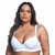 Sutiã Liso com Bojo Plus Size Branco - Sex Shop Campinas Portal do Prazer E Moda Intima