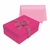 Kit Caixa Para Presentes Pink Tamanho M 35 x 25 x 11 cm