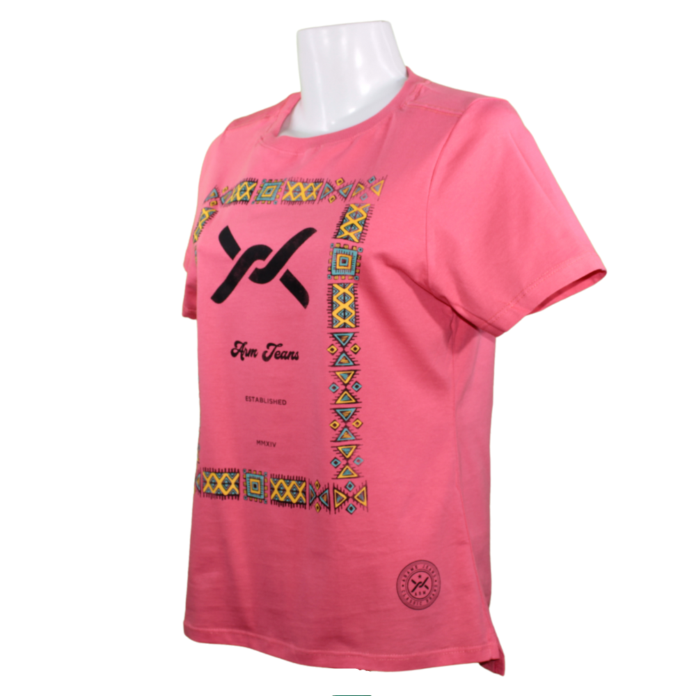 Camiseta Feminina Cavalo Marrom Frente Country Tshirt