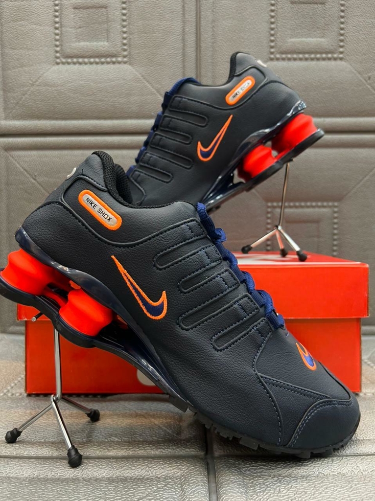 Nike shox 4 molas vermelho hot sale