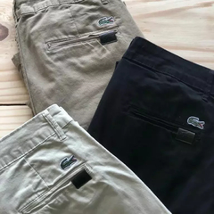 Calça hotsell lacoste sarja