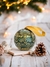 Vela Bola de Natal Esmeralda Artesanal Decorativa - comprar online