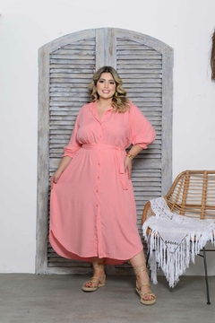 LUCIANA PLUS SIZE CORES LISAS - MODAS PORTO