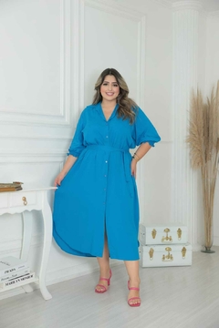 LUCIANA PLUS SIZE CORES LISAS - MODAS PORTO