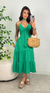 Vestido Longo Fabíola - Verde