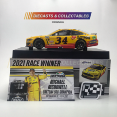 NASCAR 2021 - #34 MICHAEL MCDOWELL - LOVES DAYTONA 500 RACE WIN 1:24