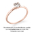 #FLASH - Par de alianças Baby Shine Colors | Prata 950 folheadas a ouro rosé 18K - loja online