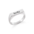 KIT Anéis Afeto Personalizados | Prata 950 - Macchi | Alianças para todas as formas de amor