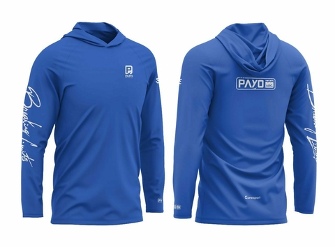 REMERA PAYO BREAKING LIMITS CON CAPUCHA SECADO RAPIDO PROTECCION UV Y TELA RESPIRABLE