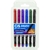 Marcador artístico CIS brush aquarelável 6 cores básicas