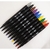 Kit pincel brush e fineline CIS dualtip 10 cores 2 pontas - comprar online