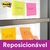 Bloco de recado 3M post-it autoadesivo 3x45F misto 76x76mm na internet