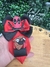 Gravata Cetim DeadPool c/ 5 uni -