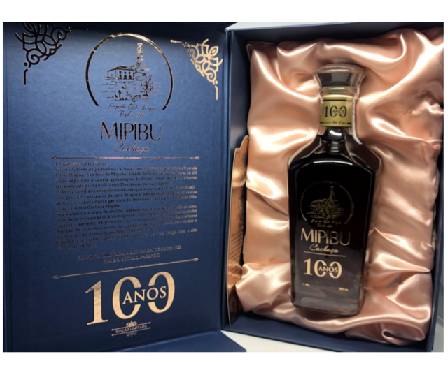 CACHAÇA MIPIBU EDIÇÃO 100 ANOS LOTE 001