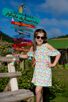 Vestido Neon Laço - comprar online