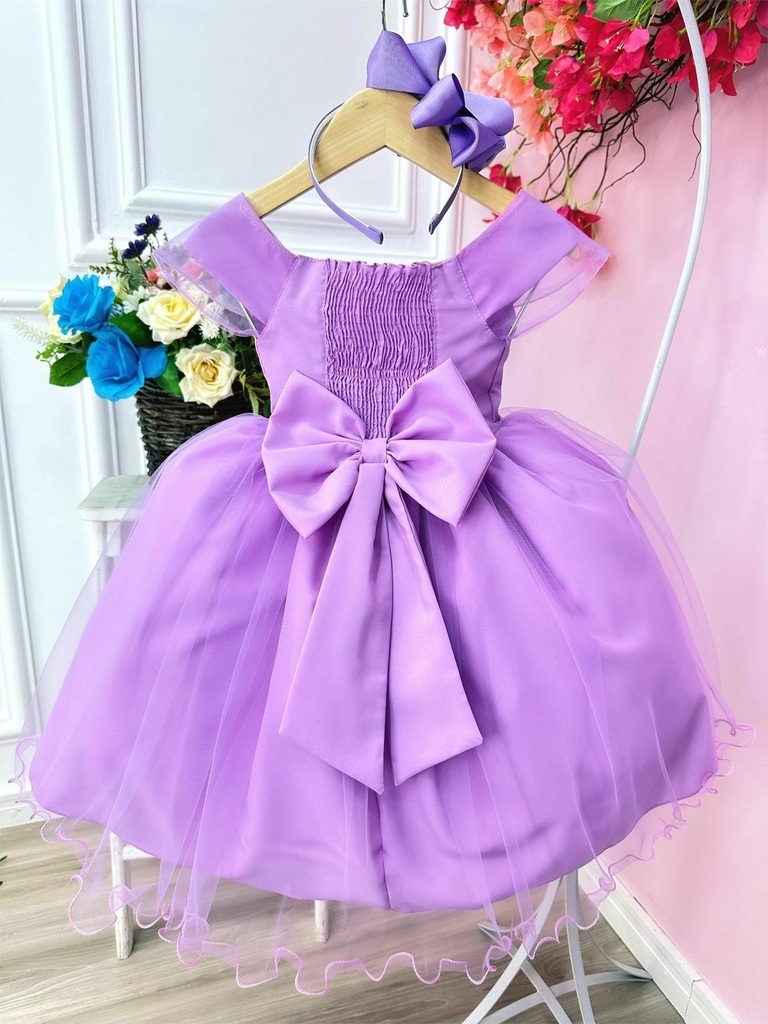 Vestido Infantil Temáticos da Gigi Princesa Sofia