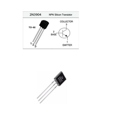 Transistor 2n3904 na internet