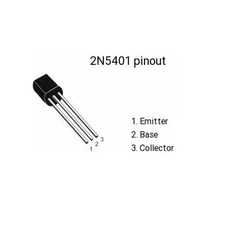 Transistor 2n5401 na internet