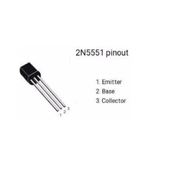 Transistor 2n5551 - Intertronix