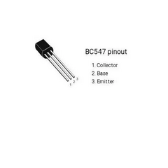 Transistor BC547 na internet