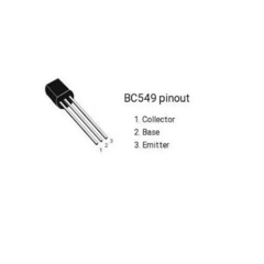 Transistor BC549 na internet
