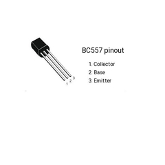 Transistor BC557 na internet