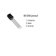 Transistor BC558 na internet