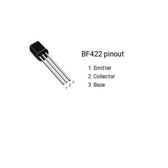 Transistor BF422 na internet