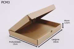50 Caixas de papelão 19 x 15 x 2,5 cm Embalagem Padrão Correios * Pac mini / Mini envios na internet