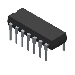 Circuito integrado CD4028 * DIP