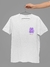 Camisa camiseta Branca Manga Curta de Algodão com estampa Jinx Was Here - tamanhos P,M,G,GG,XGG,G1,G2,G3,G4