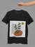 Camiseta Camisas Preta 100% Algodão Unissex feminino masculino - Estampa Abstrato - Arte Abstrata - Tamanhos P,M,G,GG,XGG,G1,G2,G3,G4 