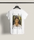 Camisetas Baby Look Branca masculino e feminino (Unissex)  - Frida Kahlo - Pintora mexicana conhecida por seus  autorretratos de inspiração surrealista e por suas fotografias  - Tamanhos P,M,G,GG,XGG,G1,G2,G3,G4 - Lacraste Oficial