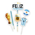 cake topper argentina futbol