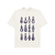 T-shirt "Chalk Vases" Offwhite - comprar online
