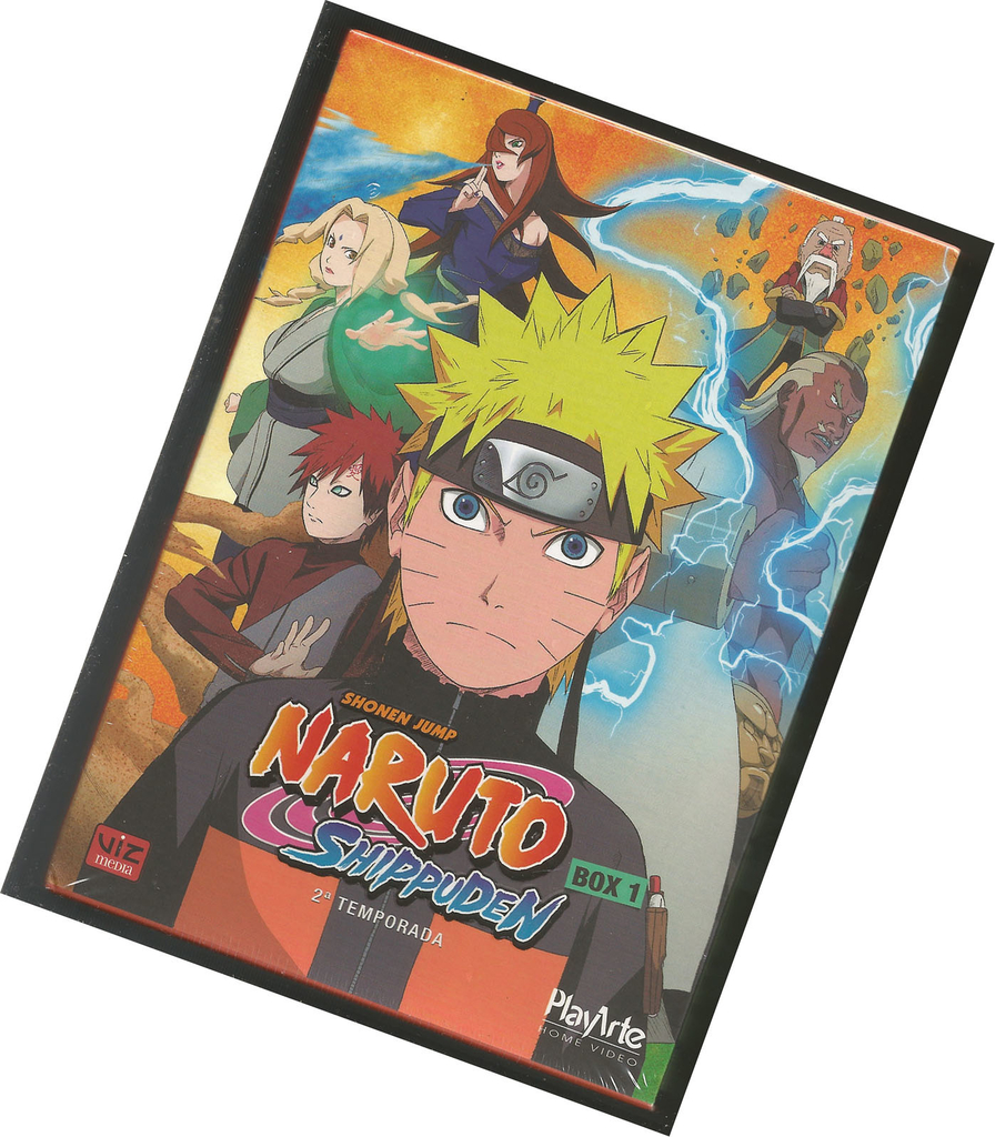 DVD Original Box Naruto Shippuden 2 Temporada Box 2 anime