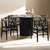 Mesa de Comedor Anika 1,40 mt. (Negra) - comprar online