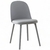 Silla bremen gris - Base gris - comprar online