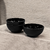 Bowl de Vidrio (Negro Mate) - comprar online